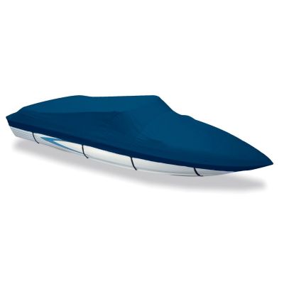 Semi Custom Cover for v-hull center console fishing boat with high bow rails 17'6