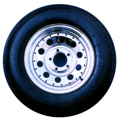 CHROME PLATED MOD WHEEL AND TIRE
