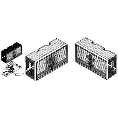DRY LAUNCH SUBMERSIBLE TRAILER TAIL LIGHTS