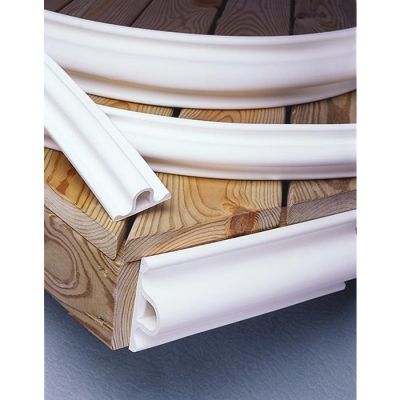 D-SHAPE RUBBER DOCK EDGING