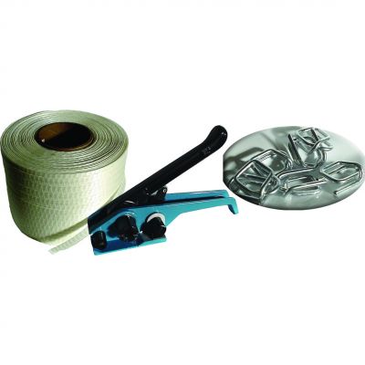 WOVEN STRAPPING, BUCKLES & TOOL