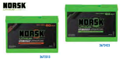 Norsk Lithium Iron Phosphate (LiFePo4) Dual-Voltage Batteries