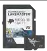 Humminbird LakeMaster® Digital GPS Maps (VX Technology)