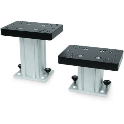 ALUMINUM FIXED BASE DOWNRIGGER PEDESTAL