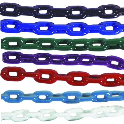 GREENFIELD PVC COATED ANCHOR RODE CHAINS IN COLORS