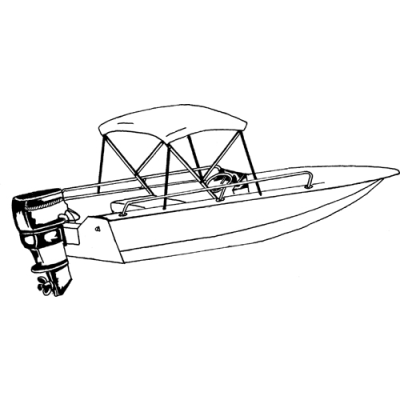 CARVER 2-BOW BIMINI TOPS