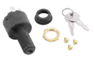 Sierra Ignition Switch Terminal Type:  3 Screw Tab  Marine Grade Glass-filled Polyester Switch
