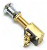 Sierra Heavy Duty Push Pull Switch Mounting bushing: 3/8”