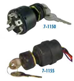Marpac Magneto Push-To-Choke Ignition Switches
