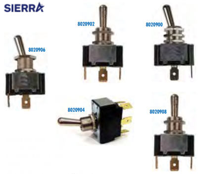 Sierra Heavy Duty Toggle Switches