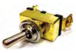 Sierra Heavy Duty Toggle Switch - All Brass Construction