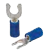 Greenlite Vinyl Insulated Snap Spade/Fork Terminals