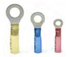 Greenlite Heat Shrink Insulated Ring Terminals