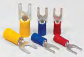Greenlite Vinyl Insulated Spade/Fork Terminals
