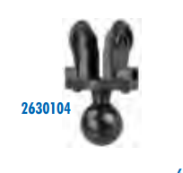 RAM Double Ball Mounts for Lowrance Eagle 4 & 5, HOOK² and Reveal BALL ADAPTER