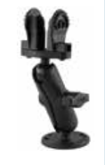 RAM Double Ball Mount for Lowrance Eagle 4 & 5, HOOK² and Reveal