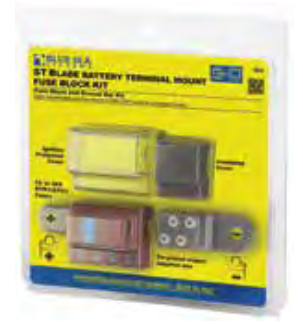 Blue Sea Battery Terminal Mount Fuse Block Kit