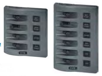 Blue Sea WeatherDeck™ Waterproof Switch Panels