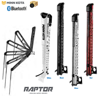 Minn Kota Raptor Shallow Water Anchors with Bluetooth
