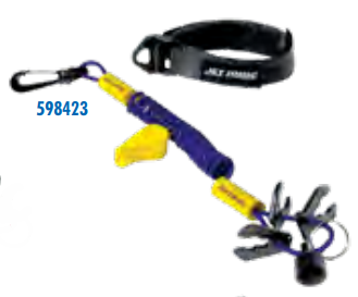 Jet Logic Ultimate Lanyard™ PWC Safety Lanyards Purple/Yellow 