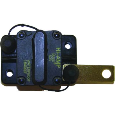 60 AMP MARINE CIRCUIT BREAKER WITH MANUAL RESET