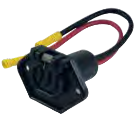 Marpac Trolling Motor Male Sockets - Boat Side Connector