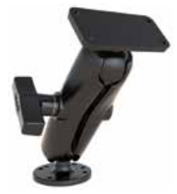 RAM Drill-Down Double Ball Mount for Humminbird Helix 5