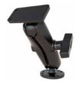 RAM Drill-Down Double Ball Mount for Humminbird Helix 7 - Medium