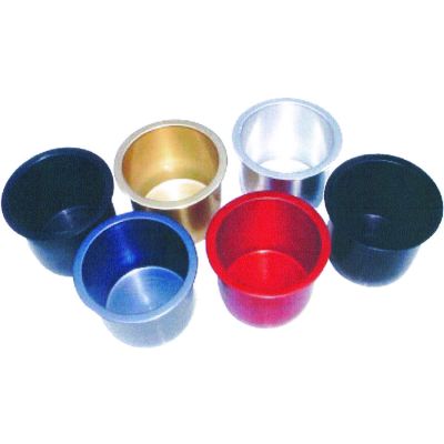 ANODIZED ALUMINUM CUPHOLDERS