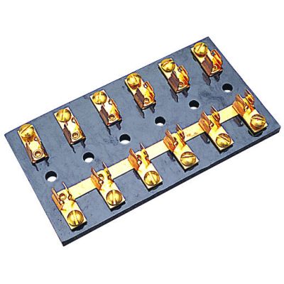 BAKLITE FUSE HOLDER W/BUSS BAR