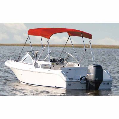 Bimini top for 2-bow boats widths 53
