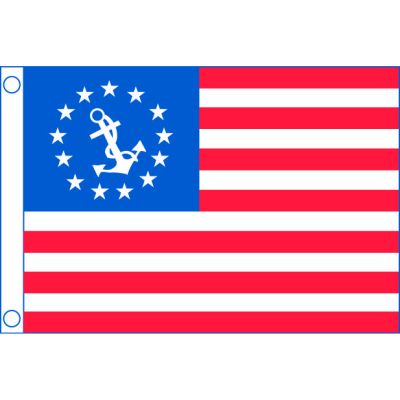 DYED U.S. YACHT ENSIGNS
