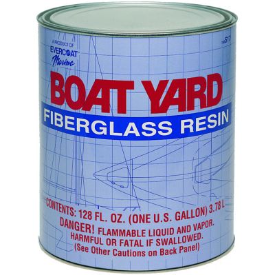 EVERCOAT BOAT YARD RESIN, A GENERAL PURPOSE POLYESTER RESIN