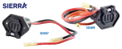 Sierra Female Trolling Motor Sockets