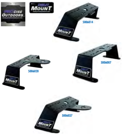 Dek-It Single Unit Fishfinder Mounts
