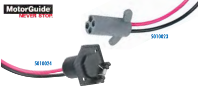 Motorguide 50A Trolling Motor Plug and Receptacle