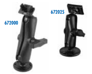 RAM Double Ball Mounts for Lowrance Devices