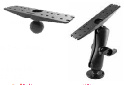 RAM Large Marine Electronics Mounts - D Size