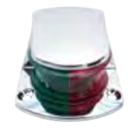 Marpac Bi-Color Combination Bow Light Chrome Plated Finish
