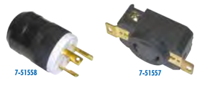 Marpac Trolling Motor Plug / Receptacle - 3-Prong