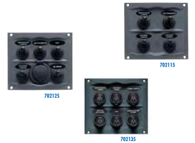 Marinco - BEP Products Waterproof Series Sprayproof Switch Panels