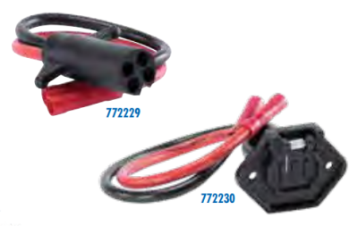 Sierra V-Groove Trolling Motor Plug and Socket