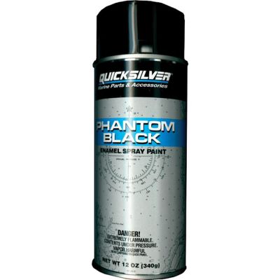 MERCURY MARINE PHANTOM BLACK SPRAY PAINT