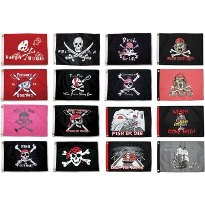 PIRATE HEADS FLAGS