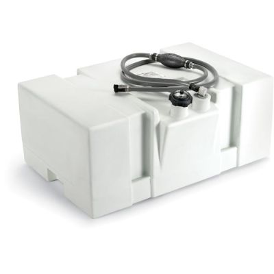 MOELLER 24 GALLON WHITE TOPSIDE TANK