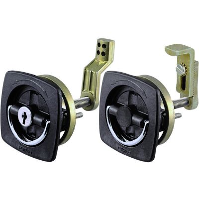 IMPROVED FLUSH LOCK AND FLUSH LATCH