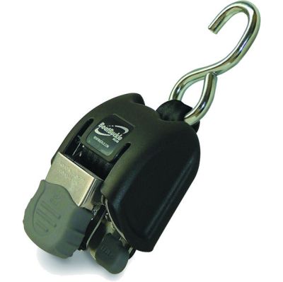 INDIANA MARINE BOATBUCKLE RETRACTABLE TRANSOM TIE-DOWN SYSTEM