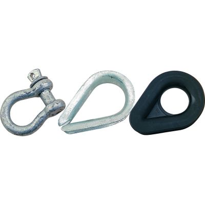 SCREW PIN ANCHOR SHACKLES AND THIMBLES