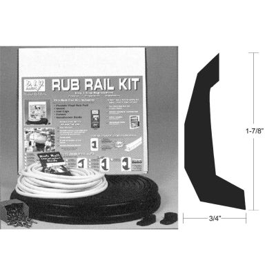 SEMI-RIGID VINYL RUB RAIL KIT