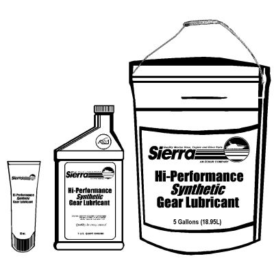 SIERRA HI-PERFORMANCE SYNTHETIC LOWER UNIT GEAR LUBE